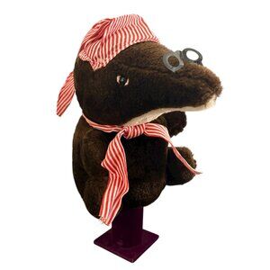 VTG Hand Puppet Plush Rushton Wind In The Willows Mole 1980's